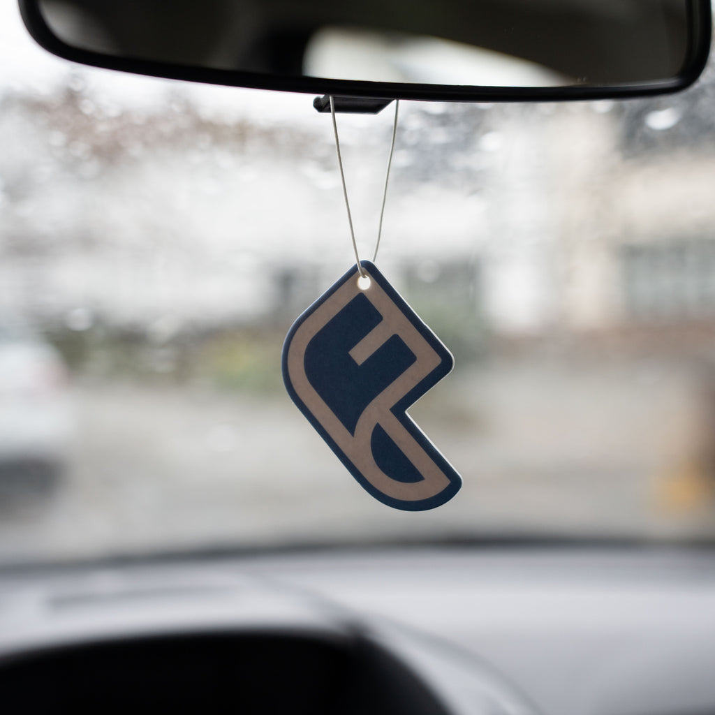 Flawless Logo Car Air Freshener- Cherry