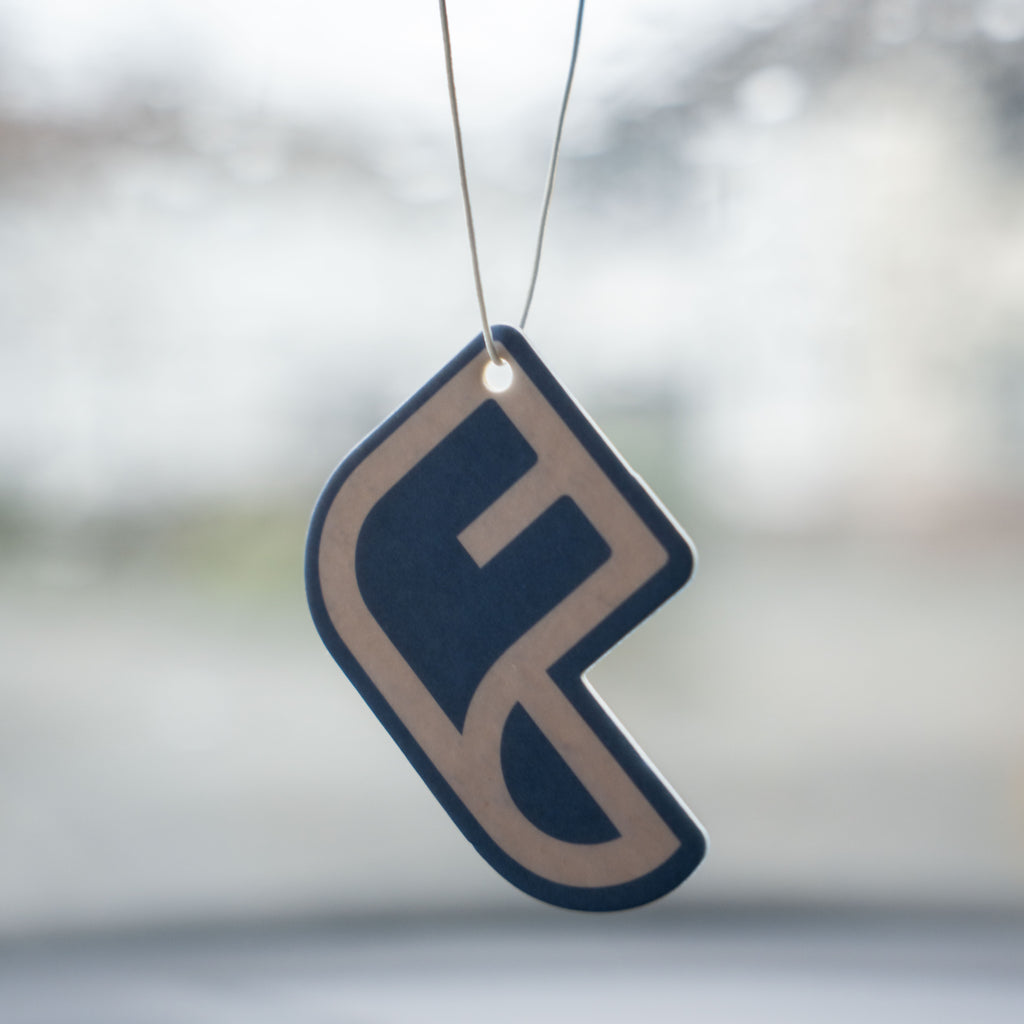 Flawless Logo Car Air Freshener- Cherry