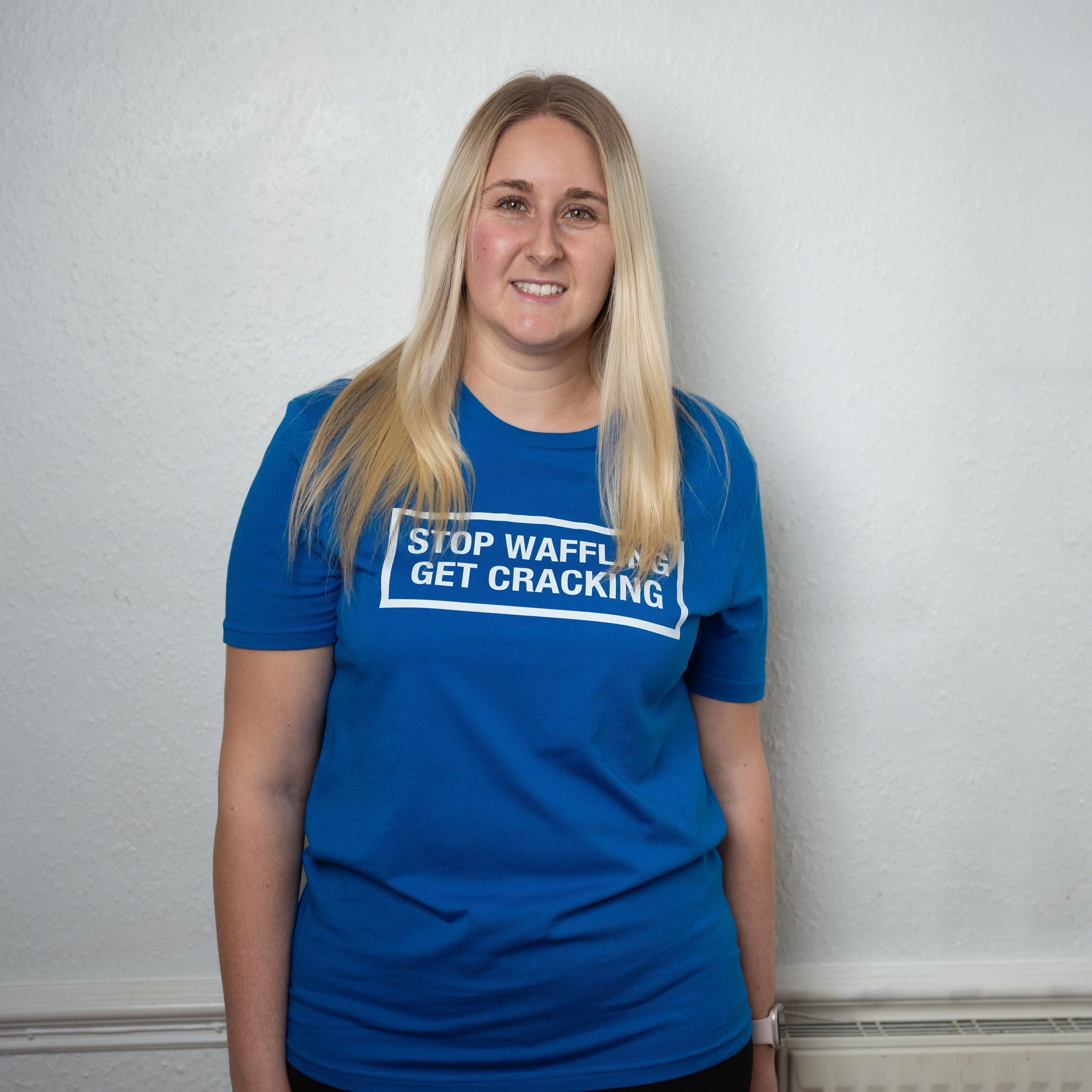 Stop Waffling Get Cracking T-Shirt