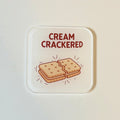 Cream Crackered Coaster